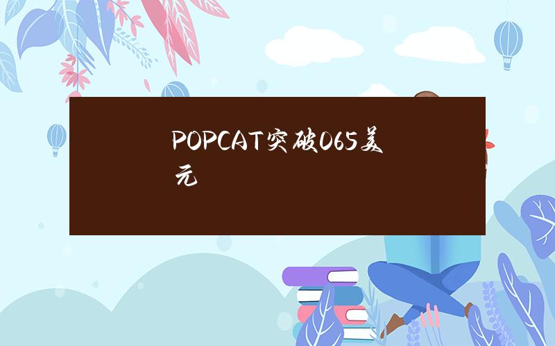 POPCAT突破0.65美元