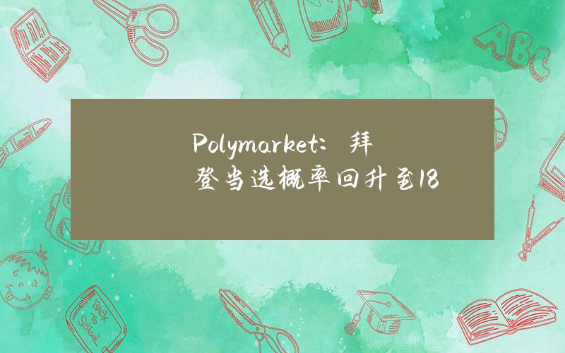 Polymarket：拜登儅選概率廻陞至18%